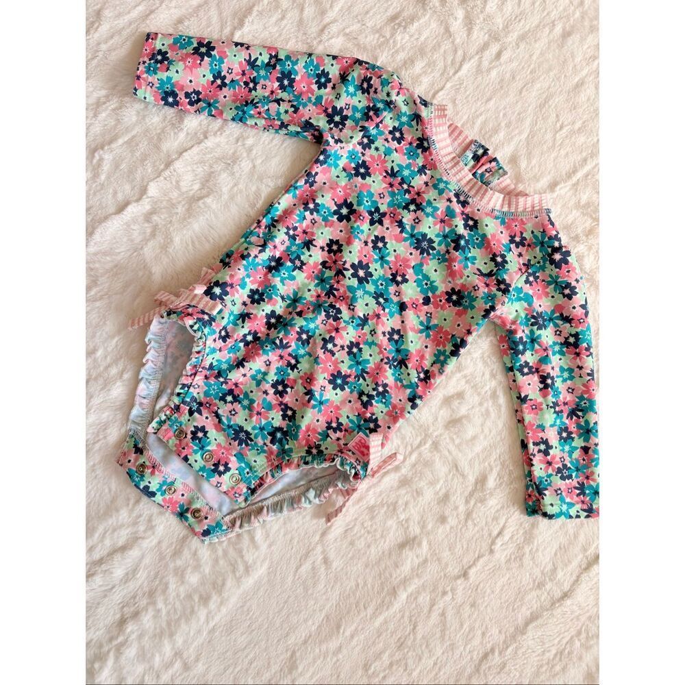 Ruffle Butts Baby Bathing Suit Size 6-12 Months